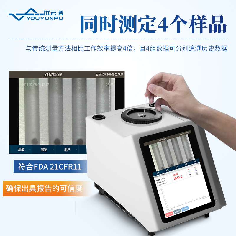 半自動(dòng)目測熔點(diǎn)儀