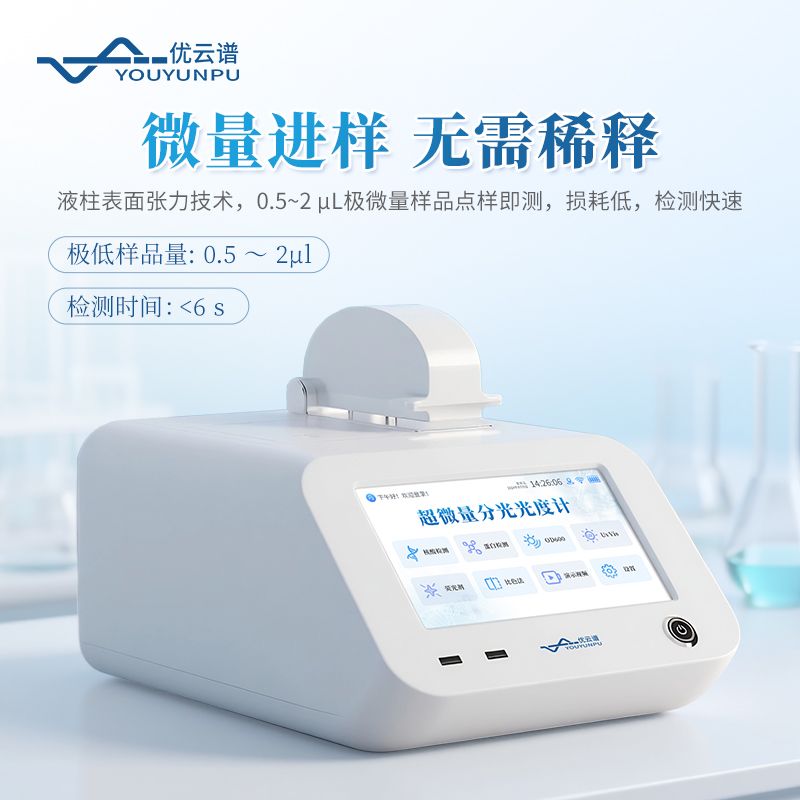 超微量核酸蛋白檢測儀